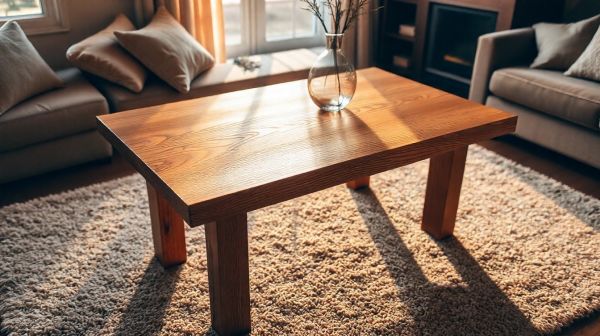 Top 5 tables basses en bois pour un intérieur chaleureux